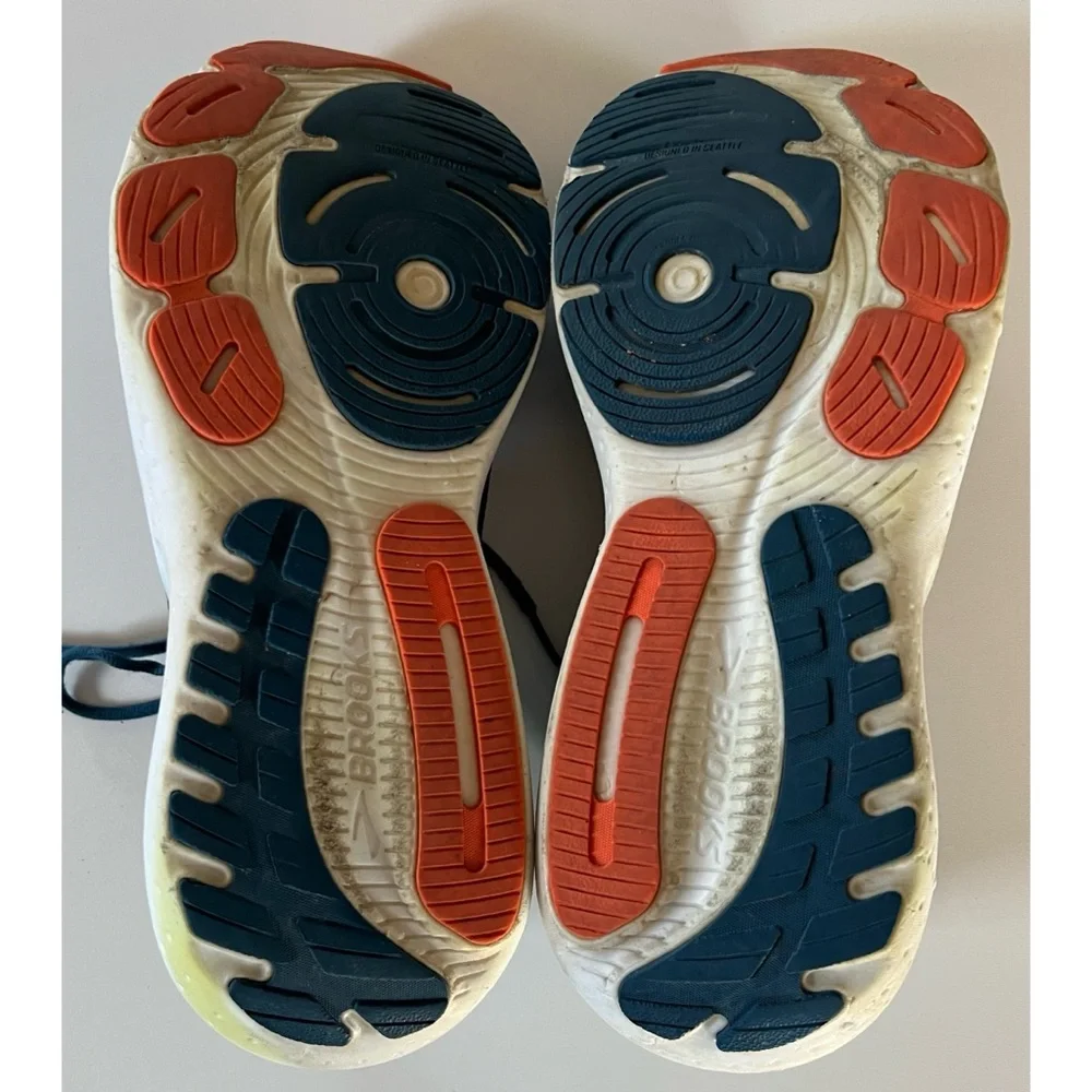 Brooks Glycerin 21 Blue Running Shoes Men’s Size 11.5 - Picture 13 of 15